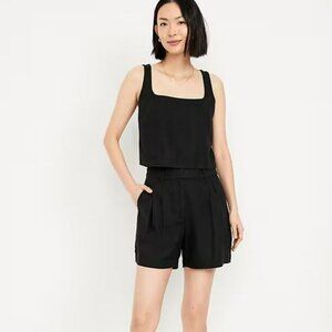 Old Navy Women's High Waist Black Shorts